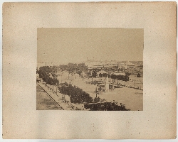 Photo of Cuba, 1866: view looking out over 